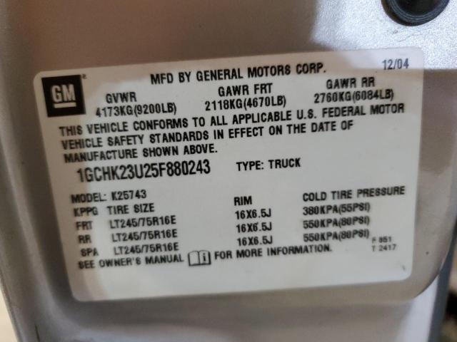 Photo 11 VIN: 1GCHK23U25F880243 - CHEVROLET ALL MODELS 