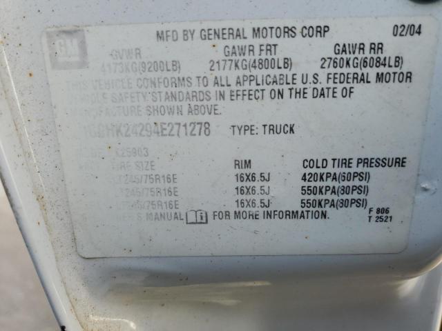 Photo 11 VIN: 1GCHK24294E271278 - CHEVROLET ALL MODELS 