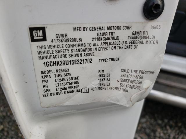 Photo 11 VIN: 1GCHK29U15E321702 - CHEVROLET ALL MODELS 