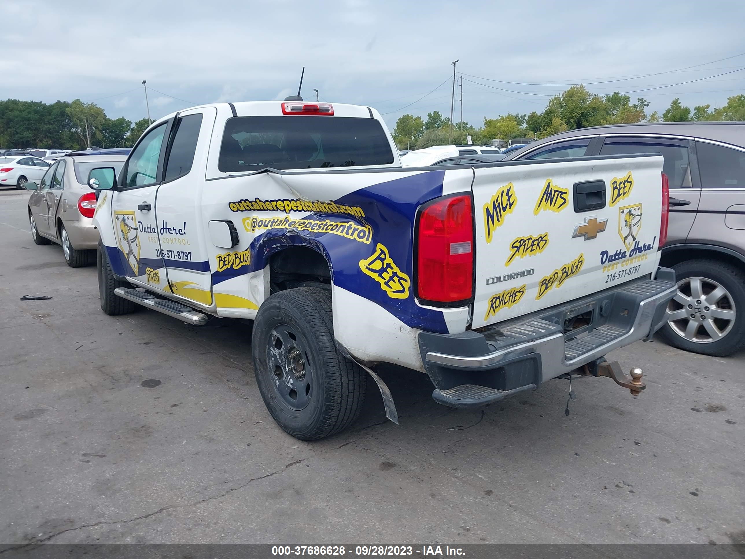 Photo 2 VIN: 1GCHSAEA5F1183970 - CHEVROLET COLORADO 