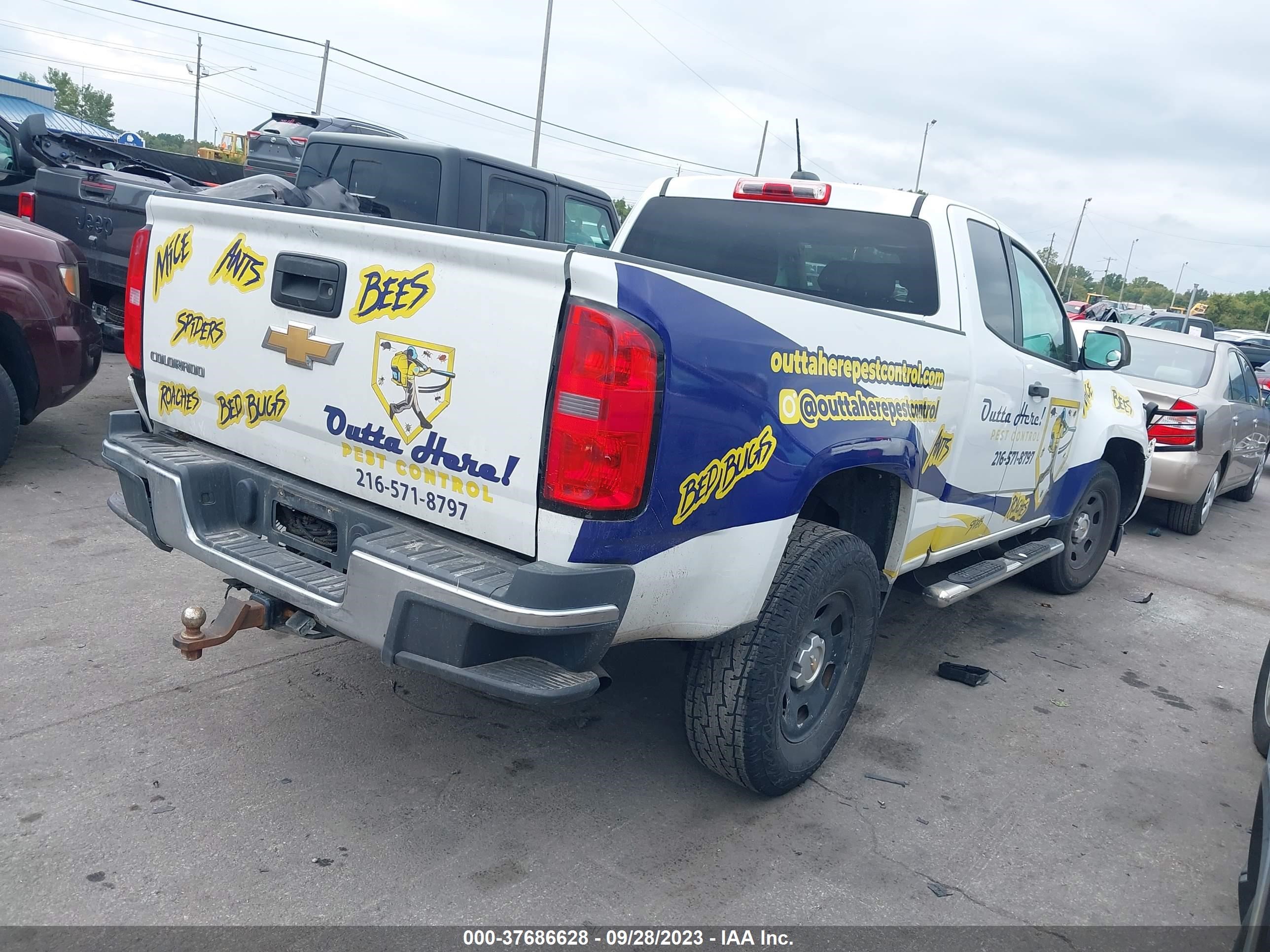 Photo 3 VIN: 1GCHSAEA5F1183970 - CHEVROLET COLORADO 