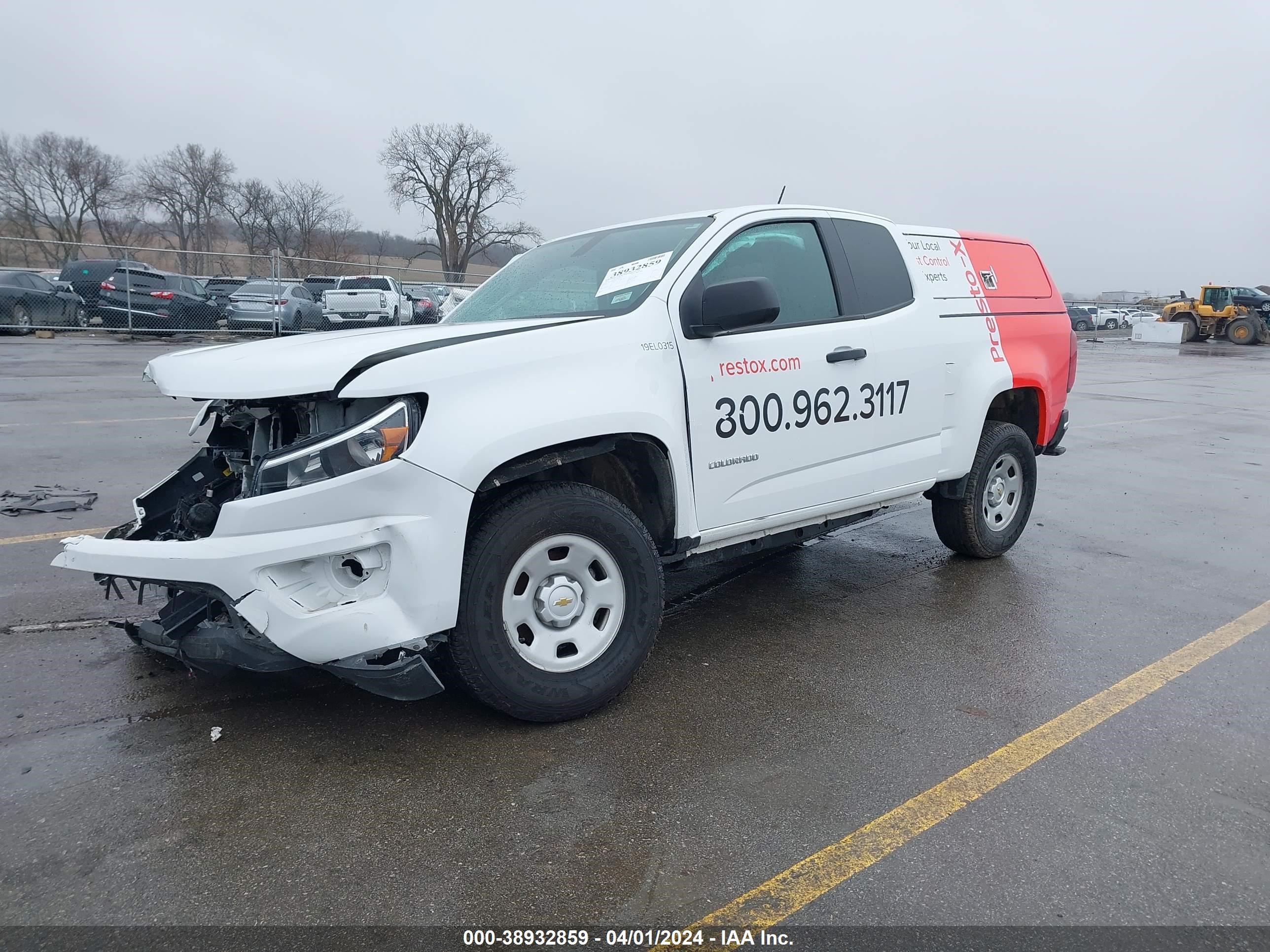 Photo 1 VIN: 1GCHSBEA0K1292479 - CHEVROLET COLORADO 