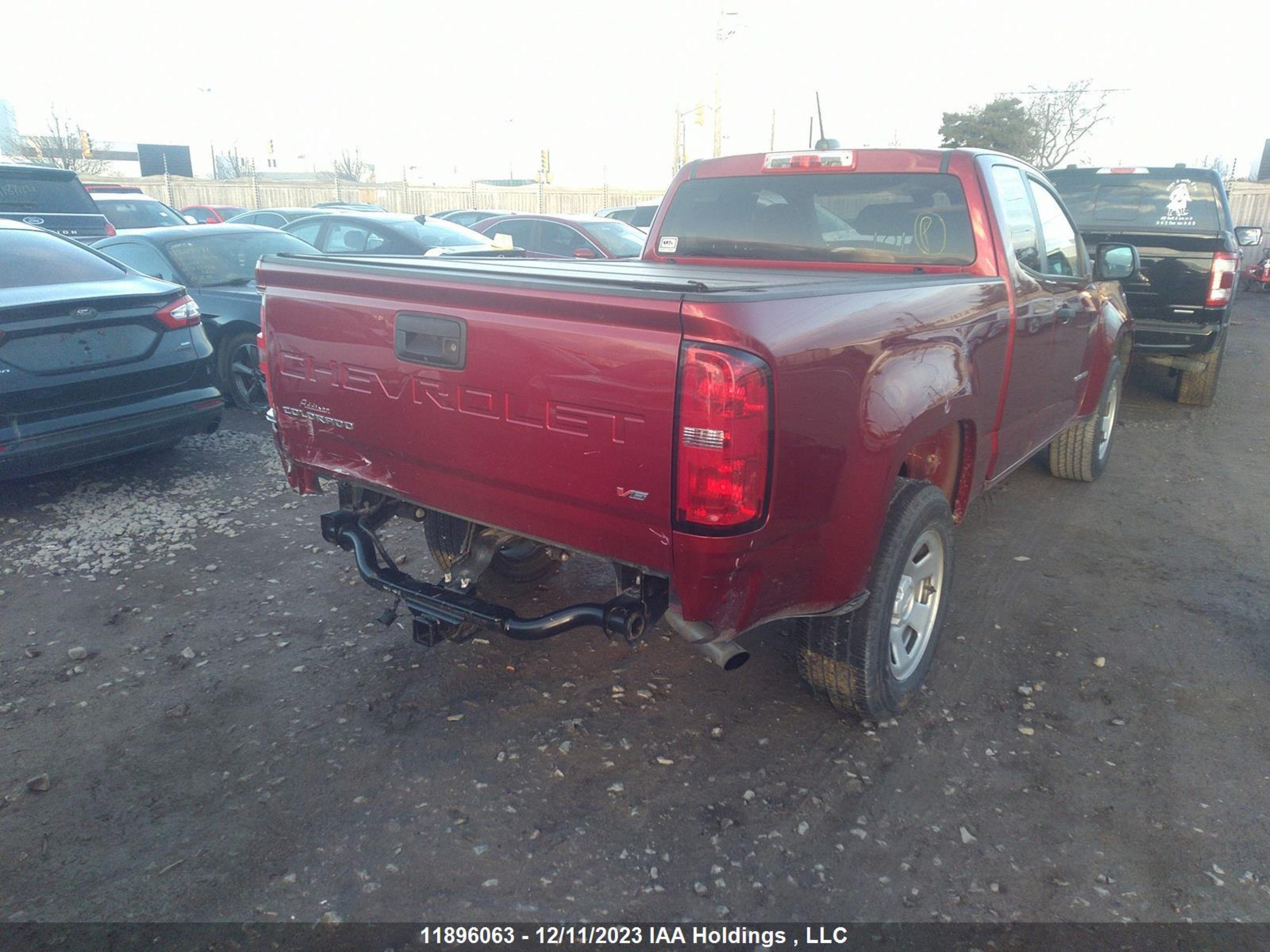 Photo 3 VIN: 1GCHSBEN0M1266003 - CHEVROLET COLORADO 