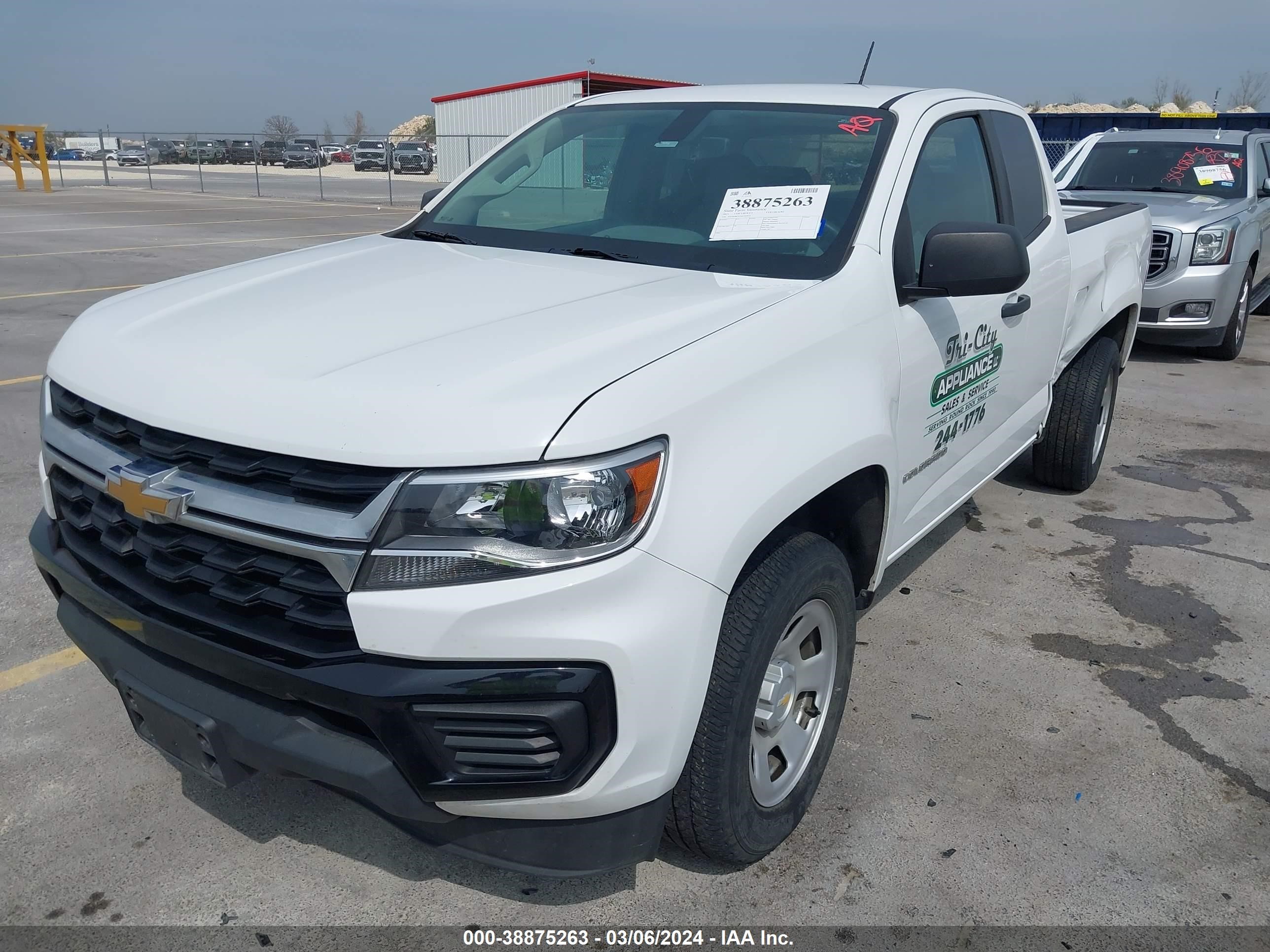 Photo 1 VIN: 1GCHSBEN1M1110312 - CHEVROLET COLORADO 