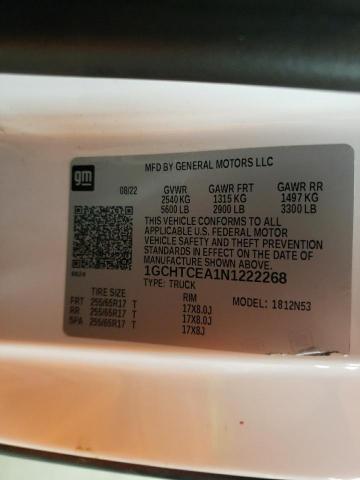 Photo 11 VIN: 1GCHTCEA1N1222268 - CHEVROLET COLORADO L 