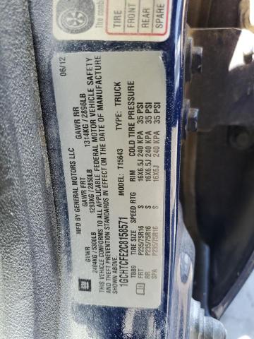 Photo 11 VIN: 1GCHTCFE2C8158571 - CHEVROLET COLORADO L 