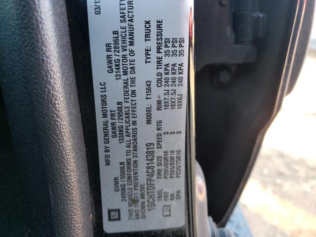 Photo 9 VIN: 1GCHTDFP4C8143819 - CHEVROLET COLORADO L 