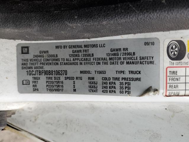 Photo 11 VIN: 1GCJTBF90B8106370 - CHEVROLET COLORADO 