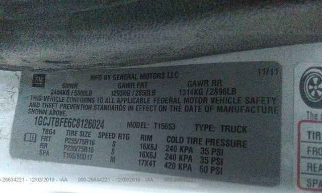 Photo 8 VIN: 1GCJTBFE6C8126024 - CHEVROLET COLORADO 