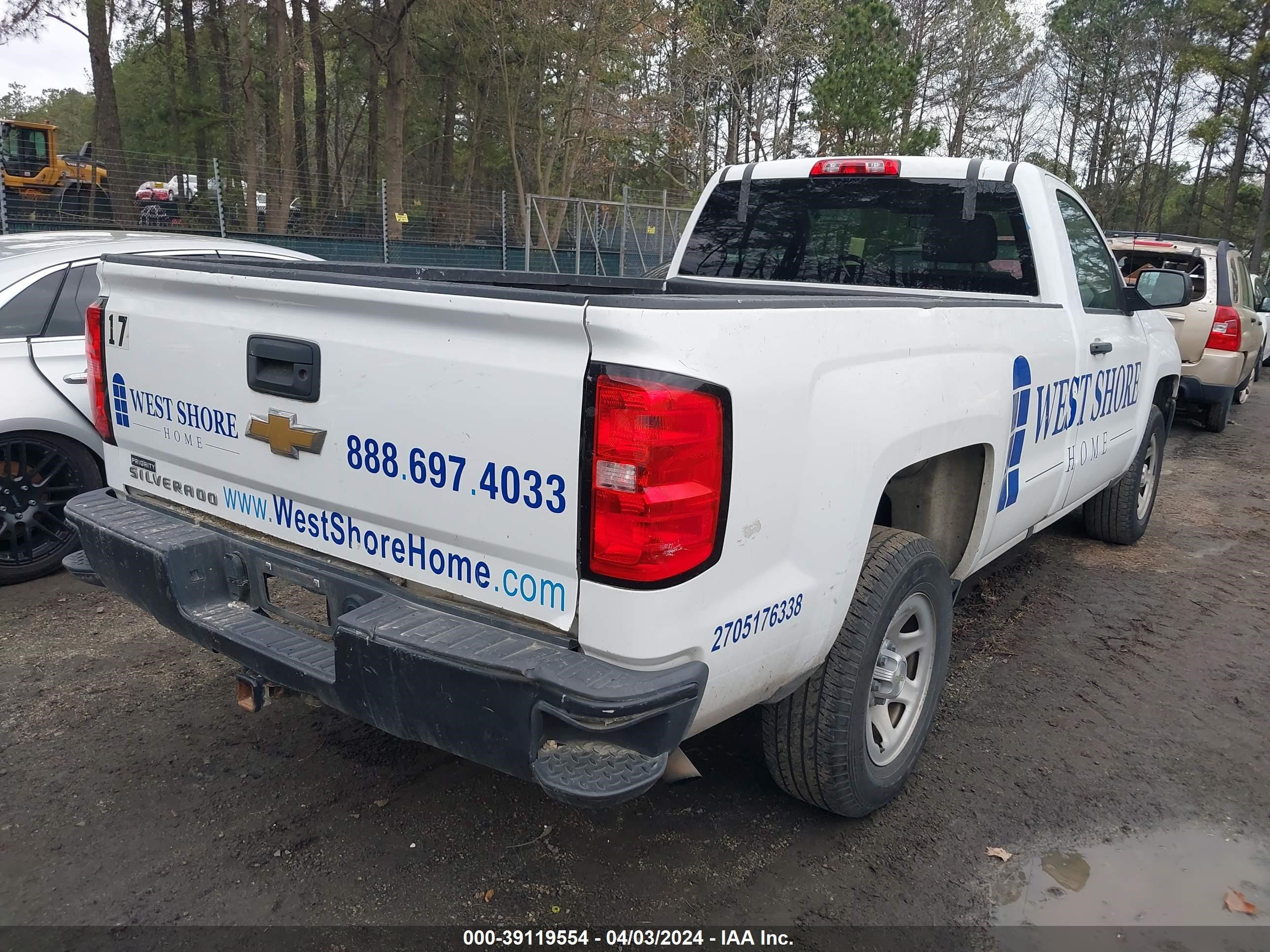 Photo 3 VIN: 1GCNCNEH5HZ157653 - CHEVROLET SILVERADO 