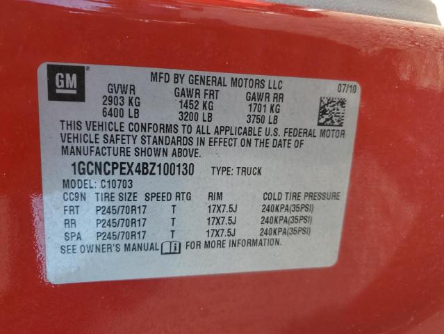 Photo 11 VIN: 1GCNCPEX4BZ100130 - CHEVROLET SILVERADO 