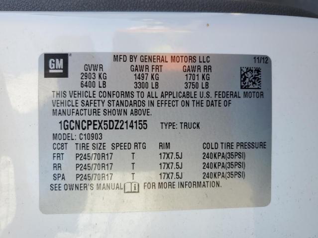 Photo 11 VIN: 1GCNCPEX5DZ214155 - CHEVROLET SILVERADO 