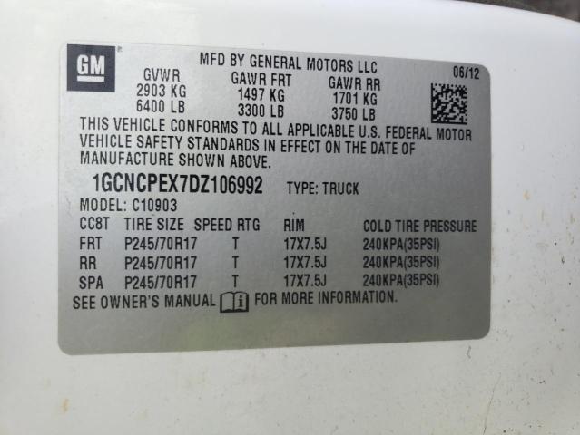 Photo 11 VIN: 1GCNCPEX7DZ106992 - CHEVROLET SILVERADO 