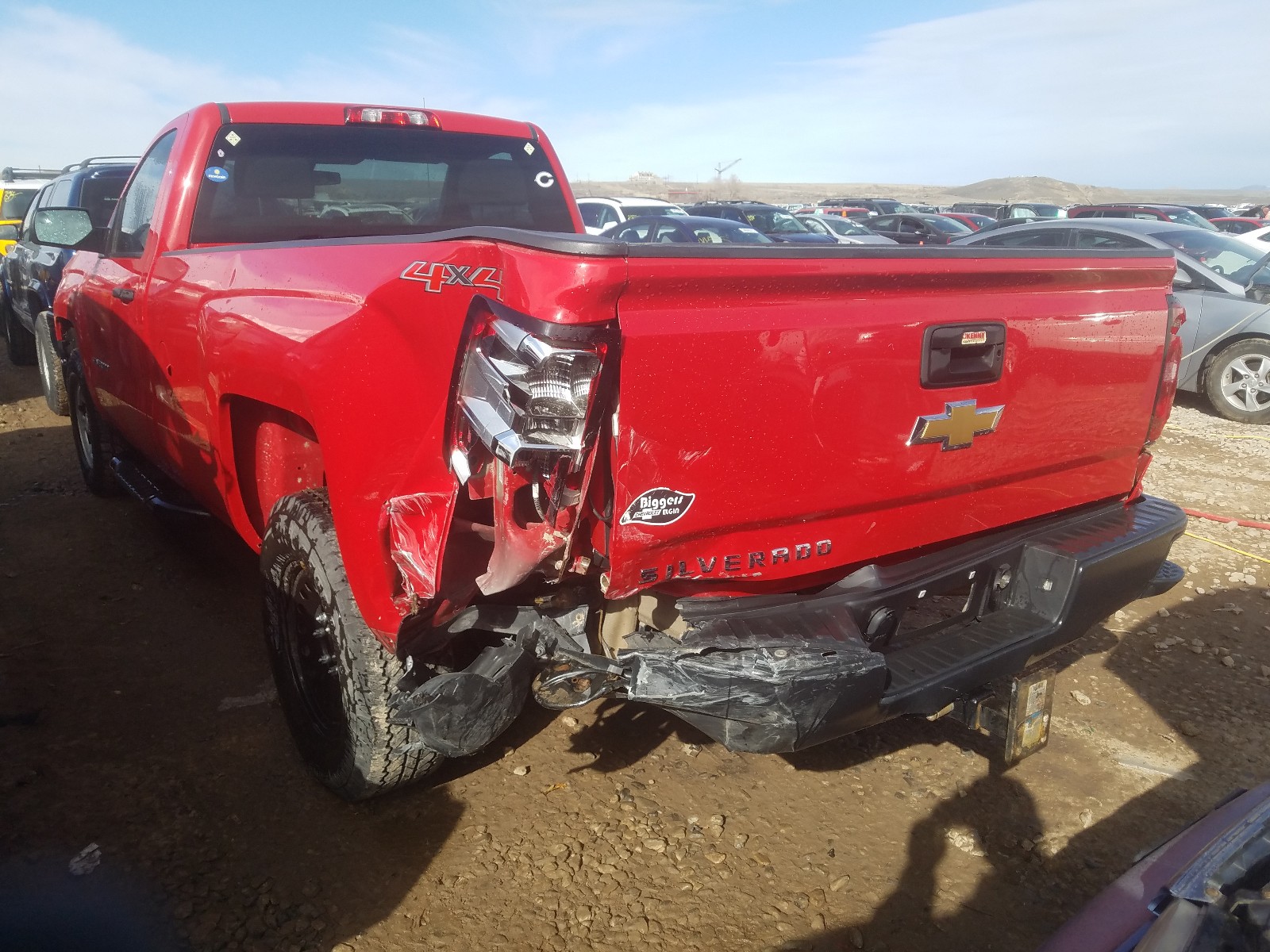 Photo 2 VIN: 1GCNKPEC9EZ278071 - CHEVROLET SILVERADO 