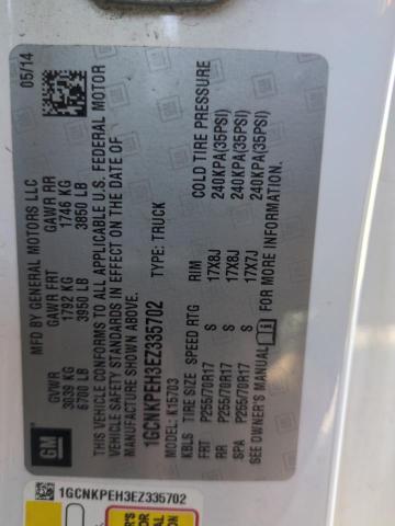 Photo 12 VIN: 1GCNKPEH3EZ335702 - CHEVROLET SILVERADO 