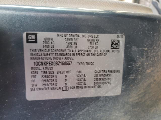 Photo 9 VIN: 1GCNKPEX0BZ150557 - CHEVROLET SILVERADO 