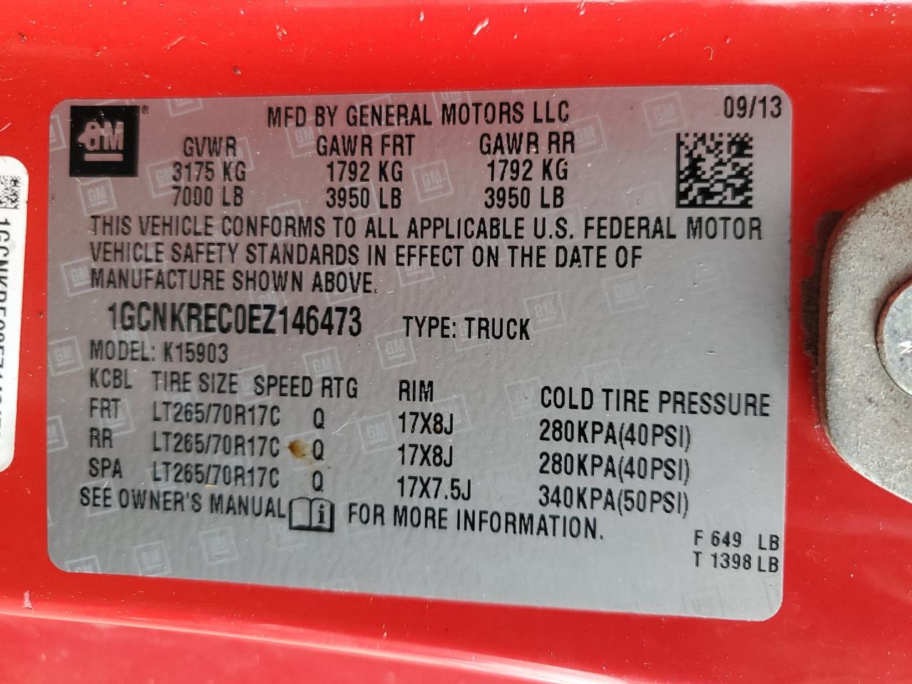 Photo 11 VIN: 1GCNKREC0EZ146473 - CHEVROLET SILVERADO 