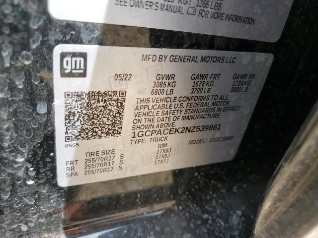 Photo 11 VIN: 1GCPACEK2NZ539861 - CHEVROLET ALL MODELS 