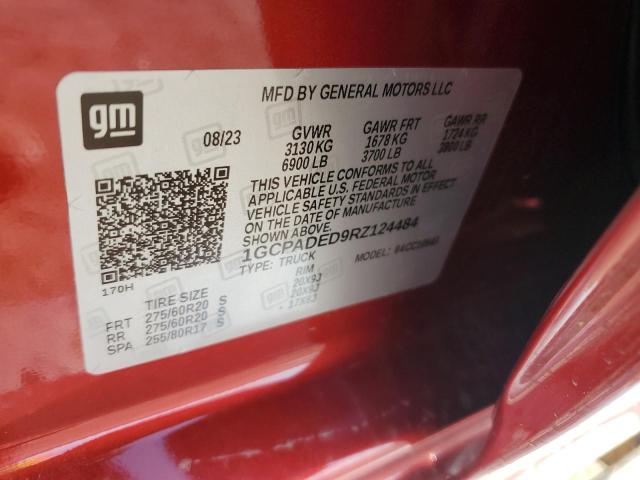 Photo 11 VIN: 1GCPADED9RZ124484 - CHEVROLET ALL MODELS 