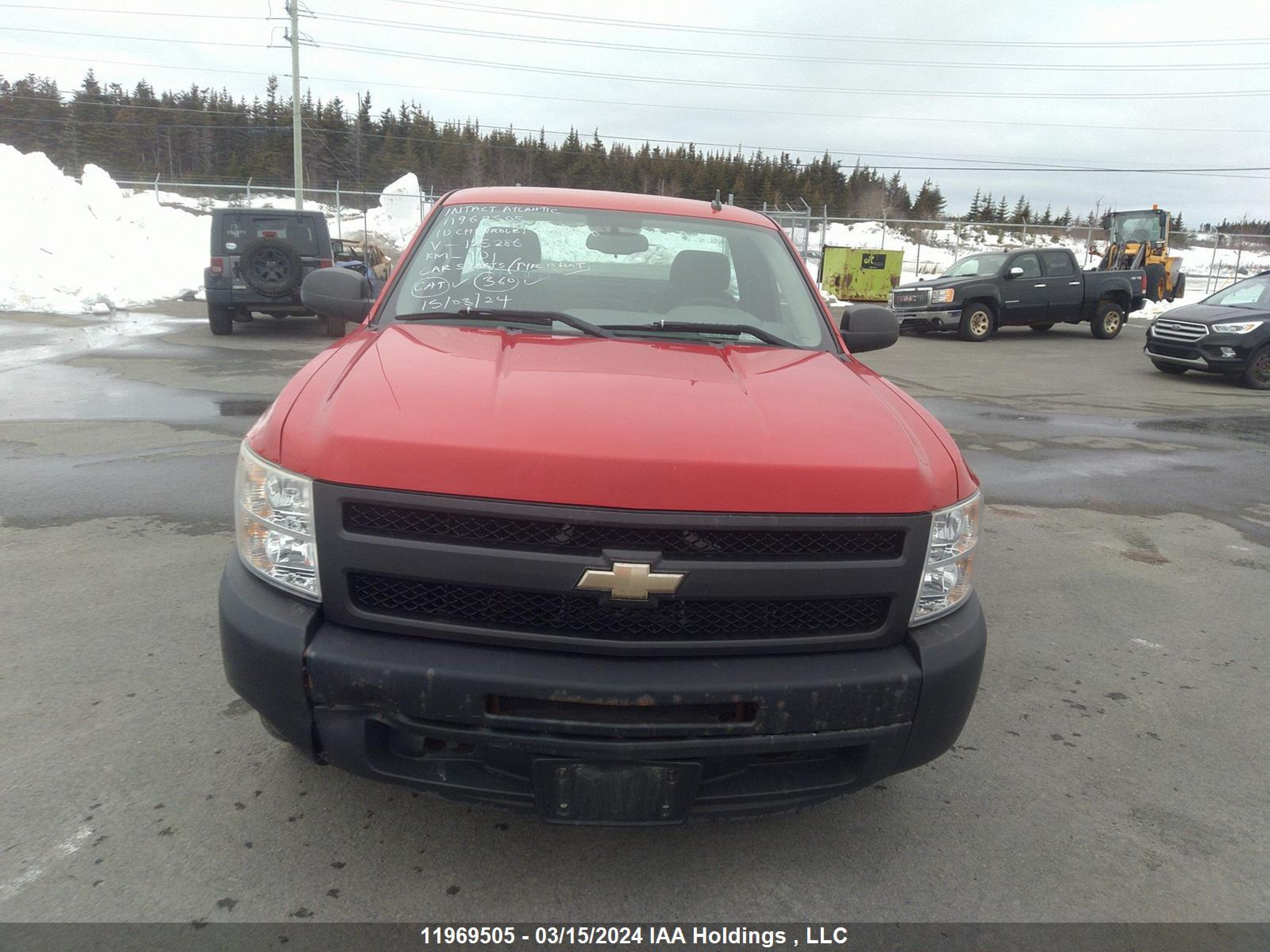 Photo 12 VIN: 1GCPCPEA2AZ125286 - CHEVROLET SILVERADO 