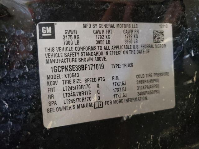 Photo 11 VIN: 1GCPKSE38BF171019 - CHEVROLET SILVERADO 