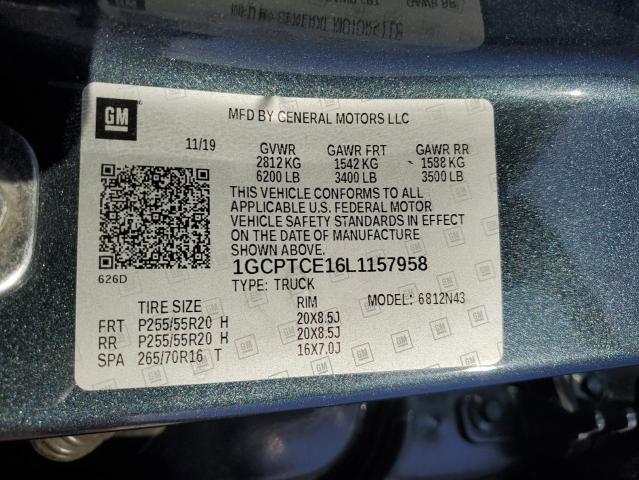 Photo 11 VIN: 1GCPTCE16L1157958 - CHEVROLET COLORADO 