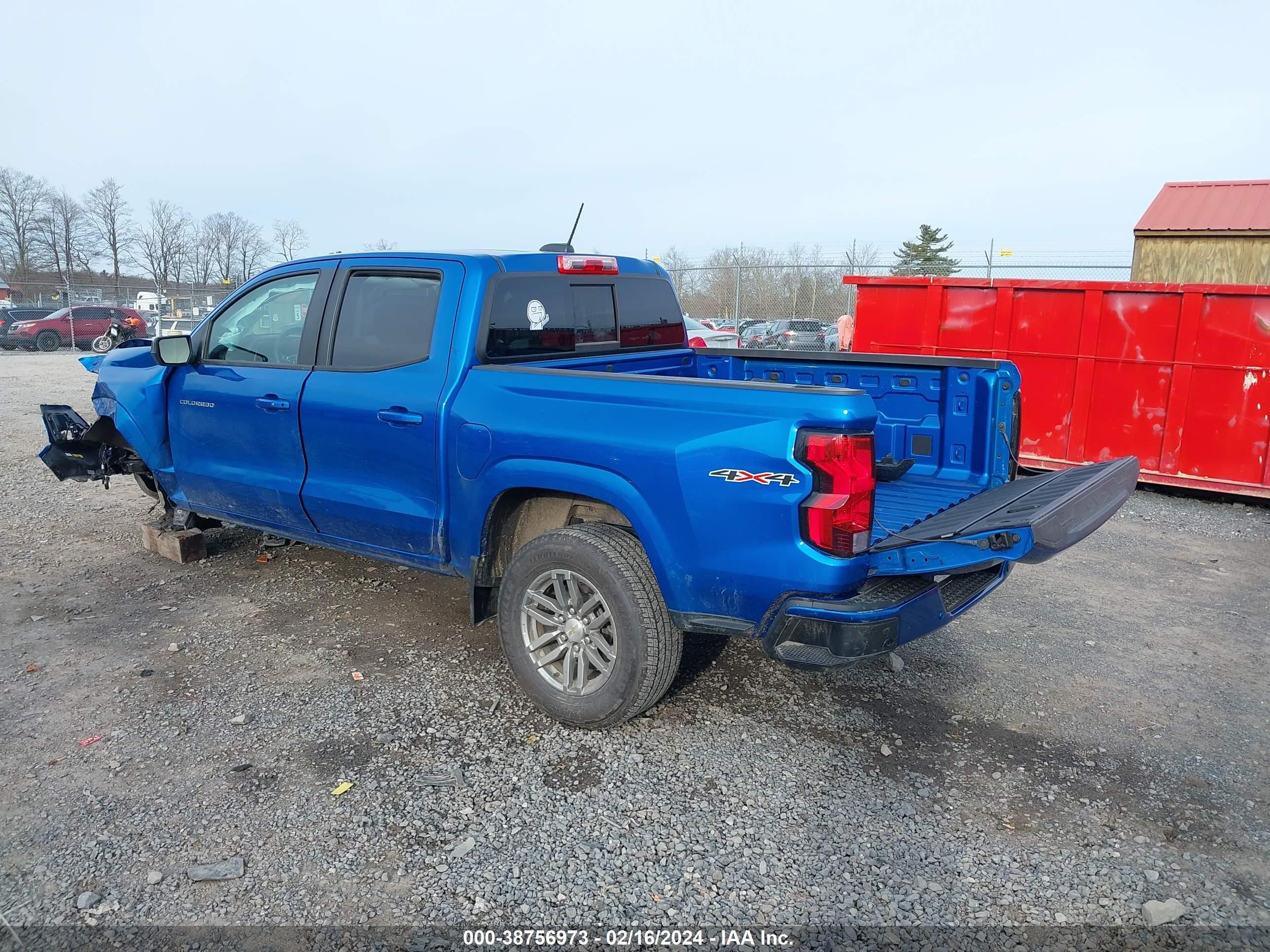 Photo 2 VIN: 1GCPTCEK8P1218354 - CHEVROLET COLORADO 