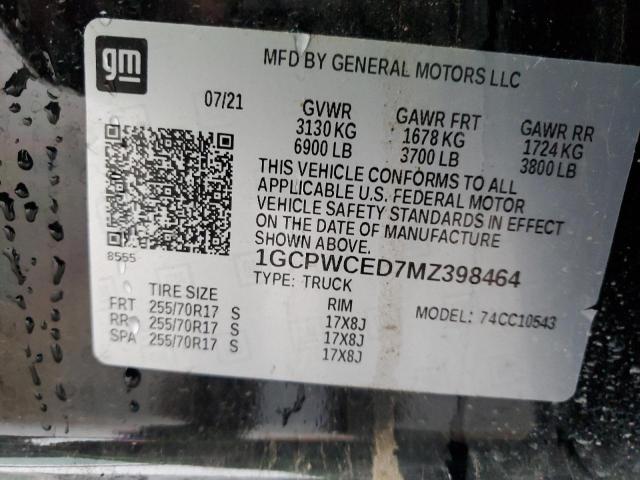 Photo 11 VIN: 1GCPWCED7MZ398464 - CHEVROLET ALL MODELS 