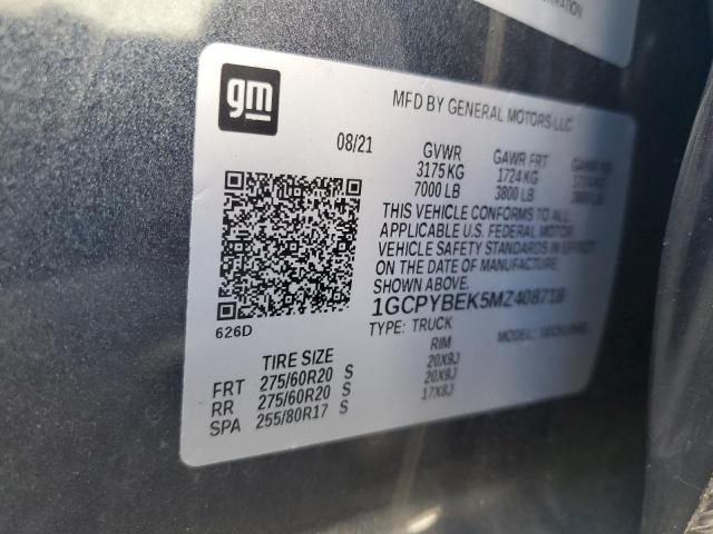 Photo 12 VIN: 1GCPYBEK5MZ408718 - CHEVROLET SILVERADO 