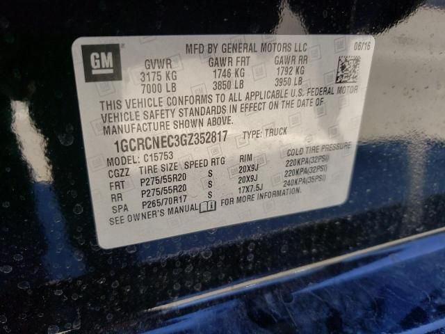 Photo 11 VIN: 1GCRCNEC3GZ352817 - CHEVROLET SILVERADO 