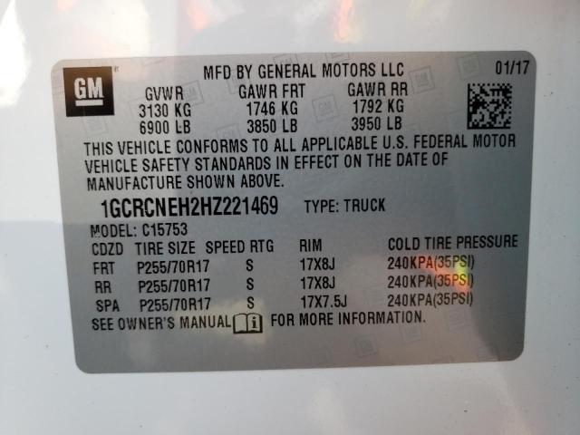 Photo 12 VIN: 1GCRCNEH2HZ221469 - CHEVROLET SILVERADO 