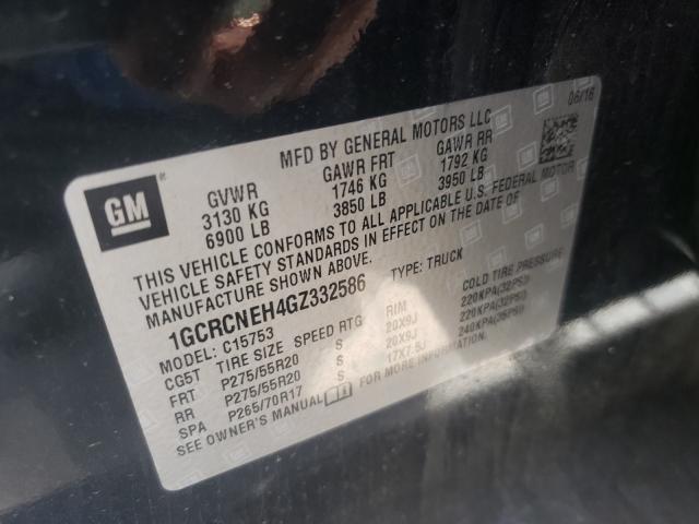 Photo 9 VIN: 1GCRCNEH4GZ332586 - CHEVROLET SILVERADO 