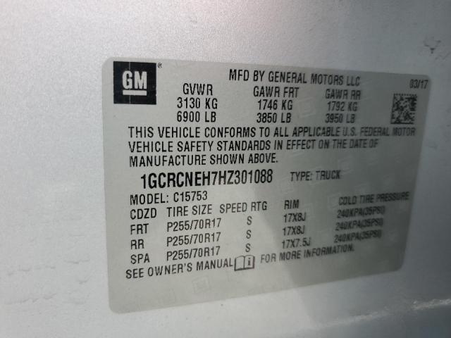 Photo 11 VIN: 1GCRCNEH7HZ301088 - CHEVROLET SILVERADO 