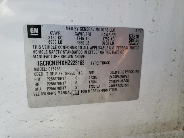 Photo 11 VIN: 1GCRCNEHXHZ223163 - CHEVROLET SILVERADO 