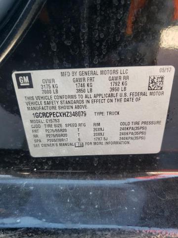 Photo 12 VIN: 1GCRCPECXHZ348079 - CHEVROLET SILVERADO 