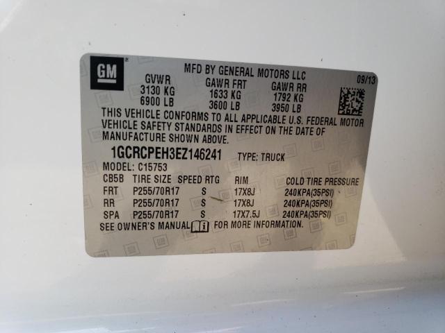 Photo 11 VIN: 1GCRCPEH3EZ146241 - CHEVROLET SILVERADO 