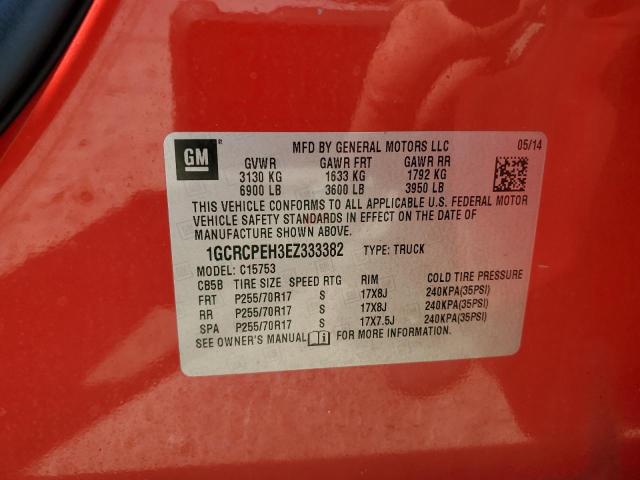 Photo 11 VIN: 1GCRCPEH3EZ333382 - CHEVROLET SILVERADO 