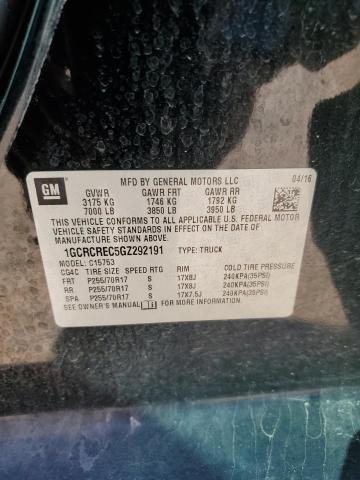 Photo 12 VIN: 1GCRCREC5GZ292191 - CHEVROLET SILVERADO 