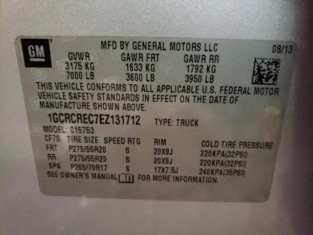 Photo 11 VIN: 1GCRCREC7EZ131712 - CHEVROLET SILVERADO 