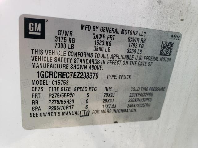 Photo 11 VIN: 1GCRCREC7EZ293579 - CHEVROLET SILVERADO 