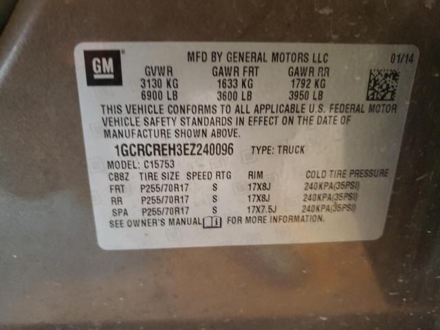 Photo 11 VIN: 1GCRCREH3EZ240096 - CHEVROLET ALL MODELS 