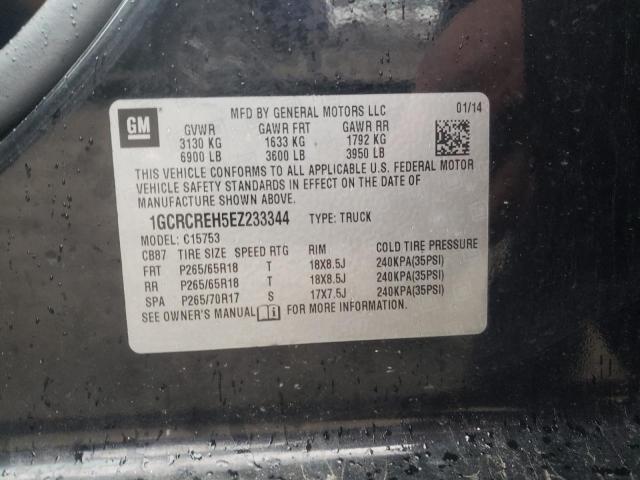 Photo 11 VIN: 1GCRCREH5EZ233344 - CHEVROLET SILVERADO 