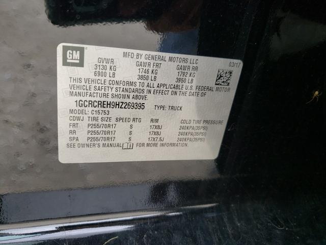 Photo 9 VIN: 1GCRCREH9HZ269395 - CHEVROLET SILVERADO 