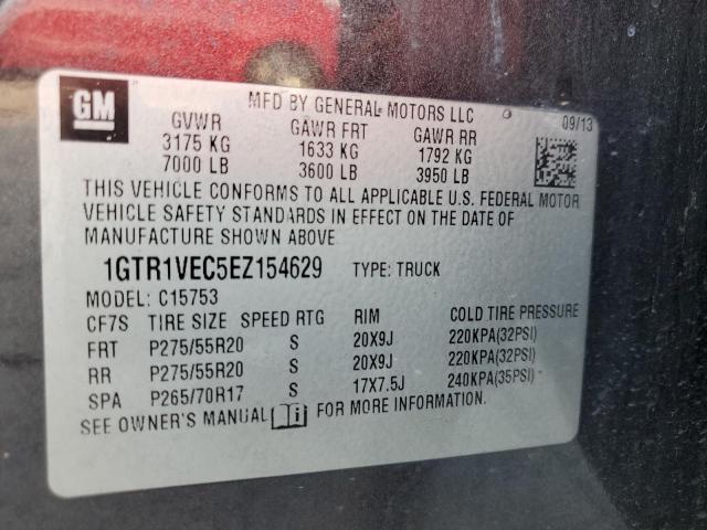 Photo 11 VIN: 1GCRCSECXEZ154621 - CHEVROLET SILVERADO 