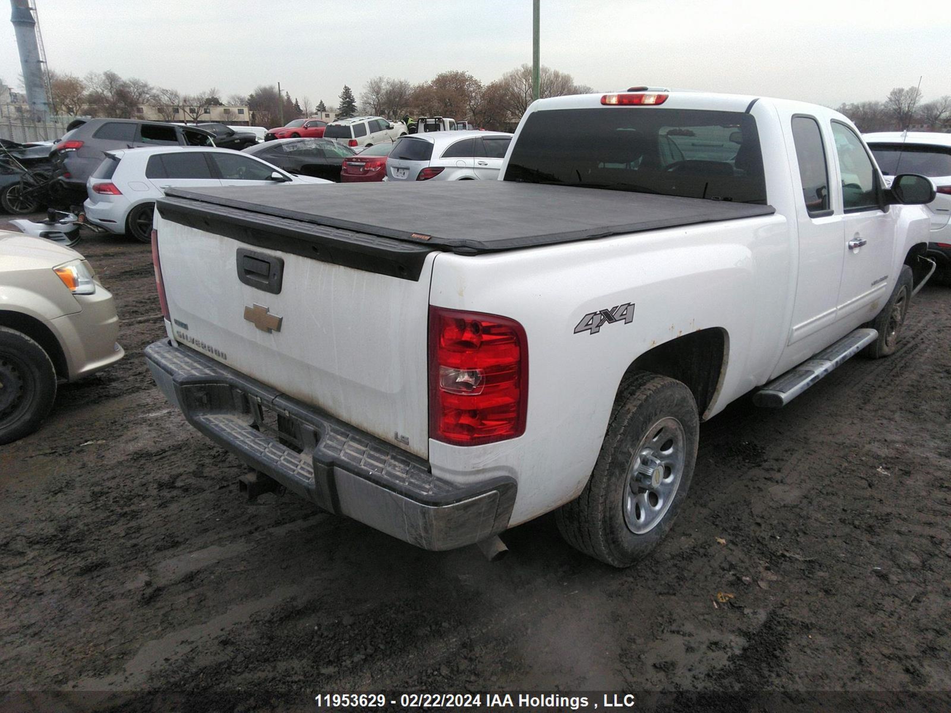 Photo 3 VIN: 1GCRKREA4BZ448876 - CHEVROLET SILVERADO 