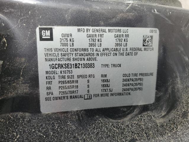 Photo 11 VIN: 1GCRKSE31BZ130383 - CHEVROLET SILVERADO 