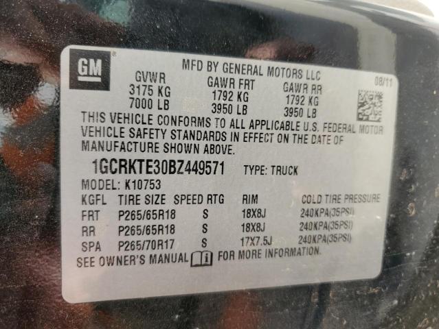 Photo 9 VIN: 1GCRKTE30BZ449571 - CHEVROLET SILVERADO 