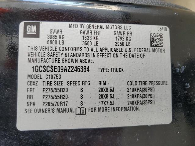 Photo 11 VIN: 1GCSCSE09AZ246384 - CHEVROLET SILVERADO 