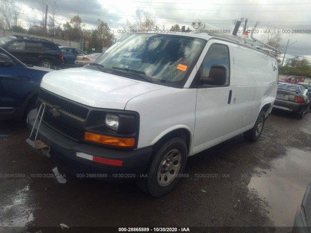 Photo 1 VIN: 1GCSGAFX0D1139754 - CHEVROLET EXPRESS CARGO VAN 