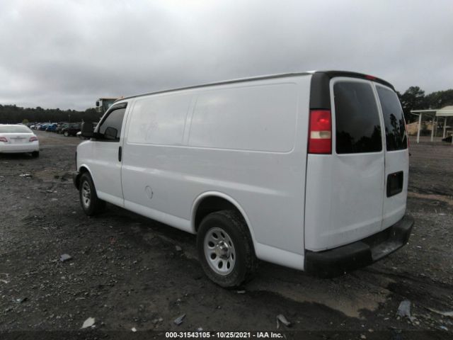 Photo 2 VIN: 1GCSGAFX1D1168843 - CHEVROLET EXPRESS CARGO VAN 